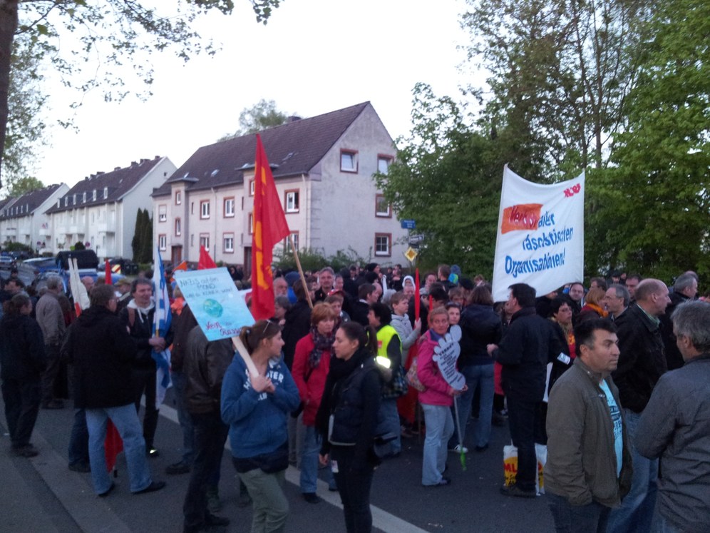 Essen/Gelsenkirchen: Keinen Fußbreit gab es für die Faschisten – Antifaschisten machten Siegesdemonstration