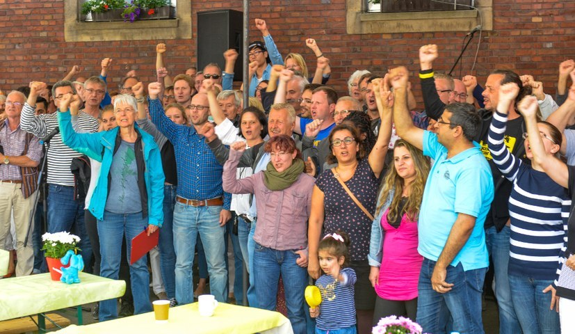 Horster-Mitte-Sommerfest zeigt sich solidarisch