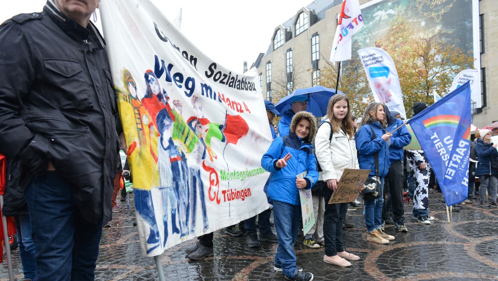 Die Jugend ist die Zukunft und deshalb bei den Protesten gegen die Klimapolitik der Monopole und ihrer Regierungen vorne dran (rf-foto)