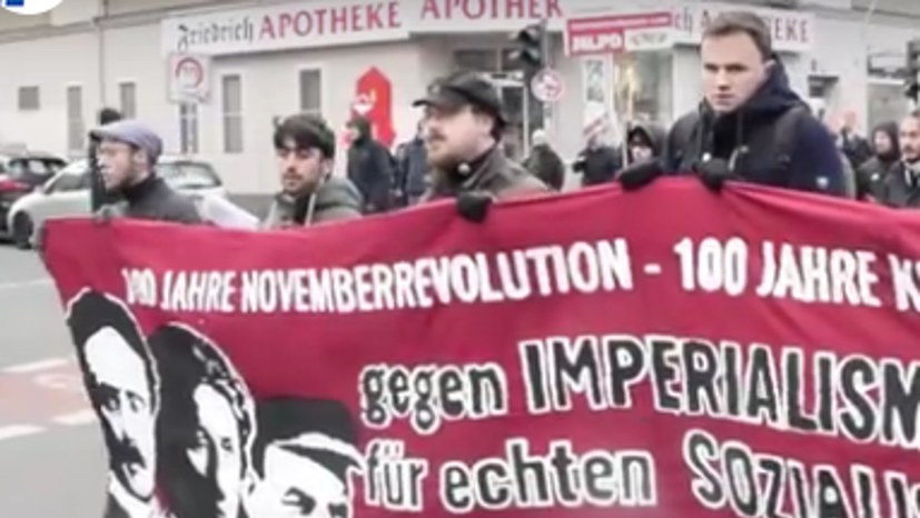 Rede von Gabi Fechtner auf der Lenin-Liebknecht-Luxemburg-Demonstration 2018