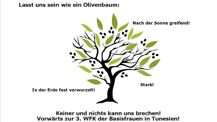 „Frauen der Welt weben ein Band der Solidarität!“