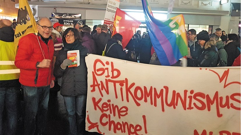 Gib Antikommunismus keine Chance! Schluss mit der Kampagne gegen die MLPD! Eine starke, fortschrittliche Bewegung gibt es nur ohne anti­kommunistische Spalter!