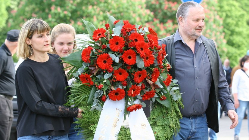 Kranzniederlgung am 8. Mai in Gelsenkirchen