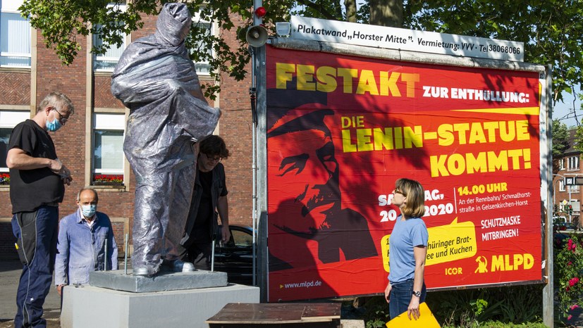 Lenin-Statue: Antikommunistische Störfeuer werden zu Rohrkrepierern