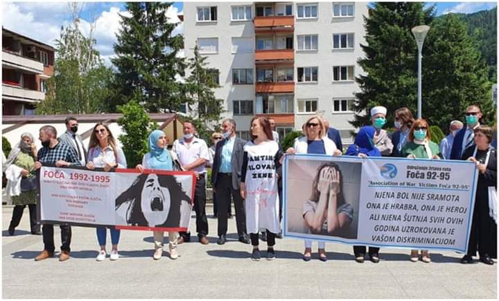 Gedenk- und Protesttag in Foca