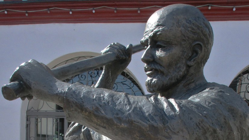 Ein Lenin-Denkmal, das keines ist