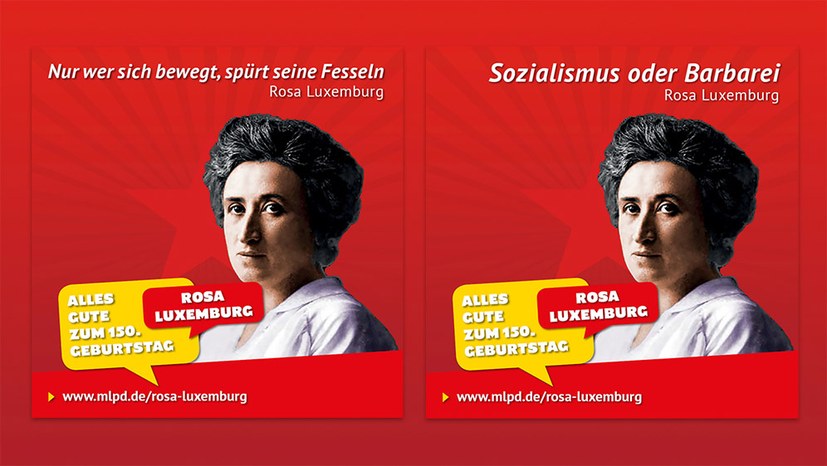 Rosa Luxemburg: Ich bin, ich war, ich werde sein