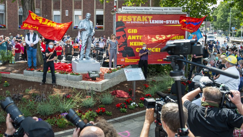 Auch in Rumänien: Stolz auf die Gelsenkirchener Lenin-Statue