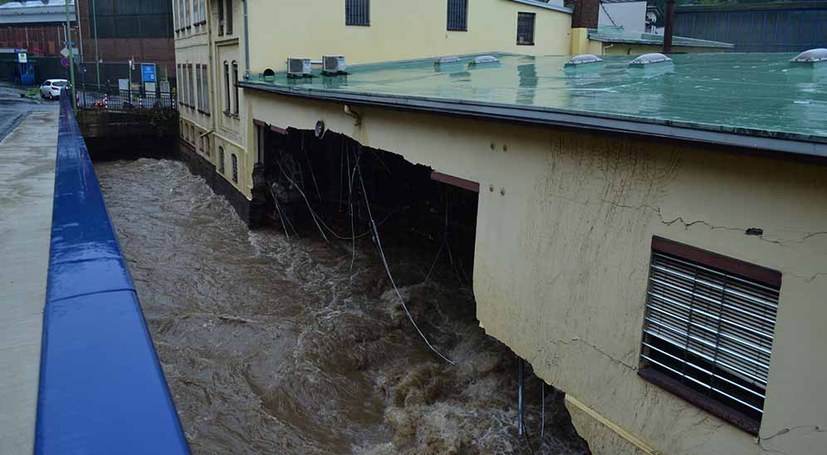 Klimaleugner bestreiten Hochwasserkatastrophe