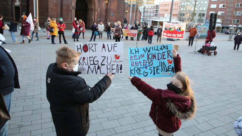 Kinder der ROTFÜCHSE am 8. März im Einsatz