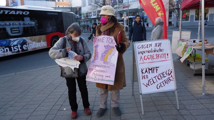 Mancher Euro für die Vorbereitung der Weltfrauenkonferenz fand den Weg in die Spendendose