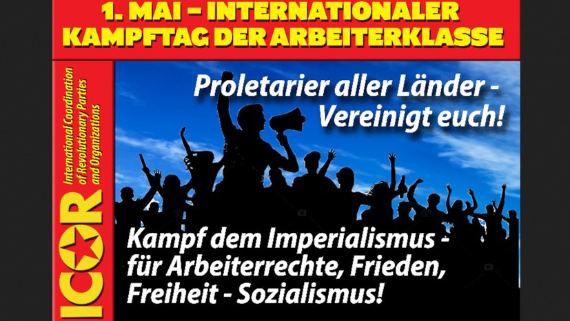 1.-Mai-Plakat der ICOR ist erschienen