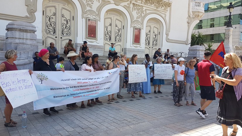 Antikriegstag in Tunis