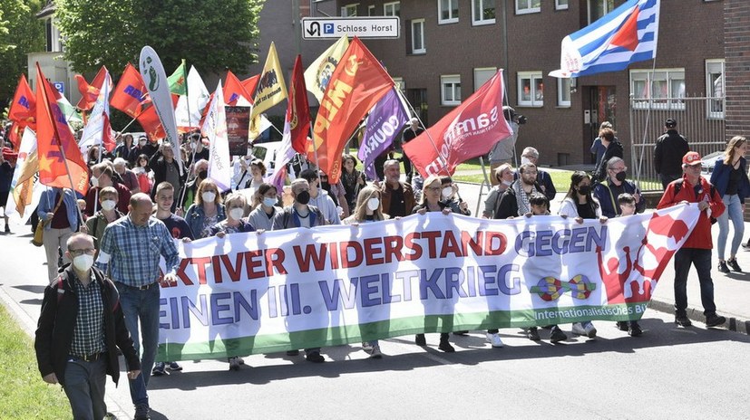 Start und Abschlusskundgebung der bundesweiten Herbstdemonstration