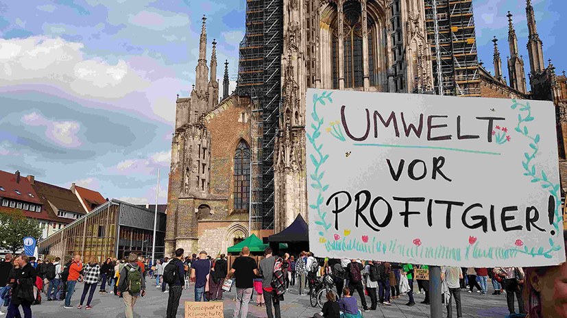 280.000 beim Kampftag gegen Umweltzerstörung auf der Straße - Kapitalismus und Regierung in der Kritik