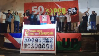 Feier zum 50. Jahrestag der Revolutionären Kommunistischen Partei Uruguays (RCP)