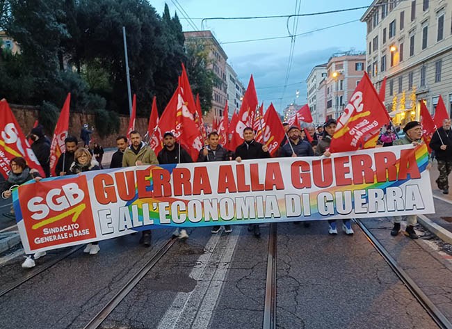 Großdemonstration am 3.12. in Rom