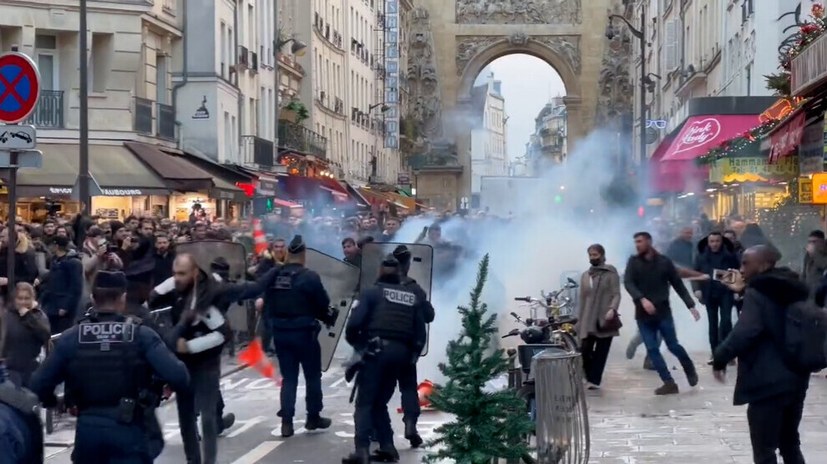 Protest gegen faschistisches Attentat - türkischer Staat offensichtlich Drahtzieher