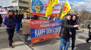 Anti-AKW-Demo in Neckarwestheim: Distanz zu Grünen wächst