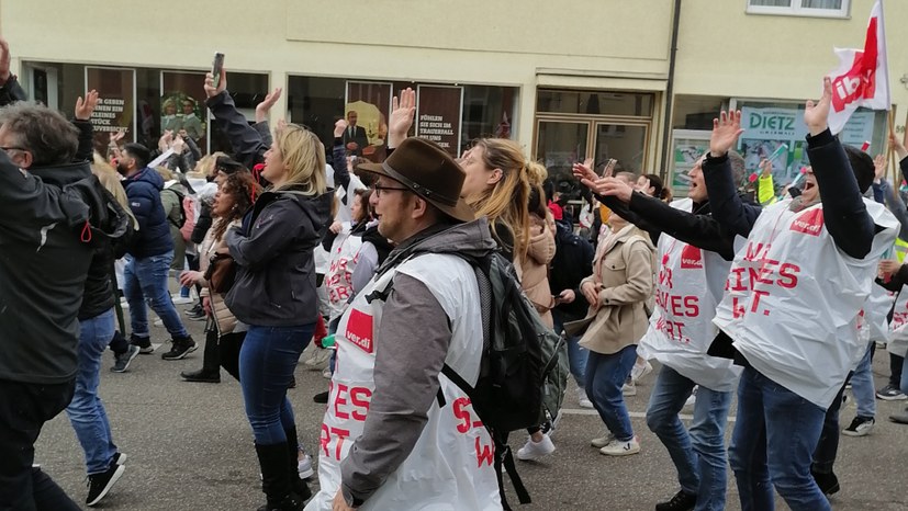 Heute ist kein Arbeitstag – heute ist Streiktag