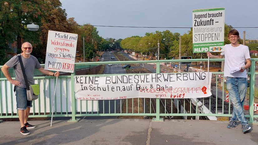 Militarisierung wird wegen Weltkriegsvorbereitung forciert