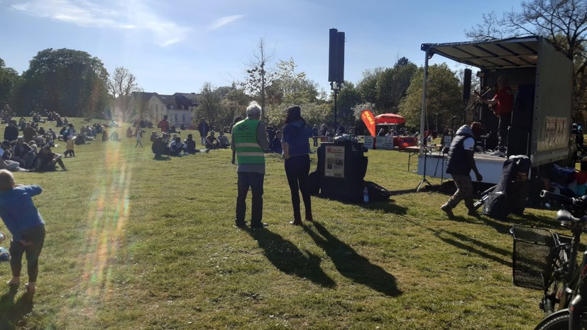 Open-Air-Konzert mit 500 Zuschauern