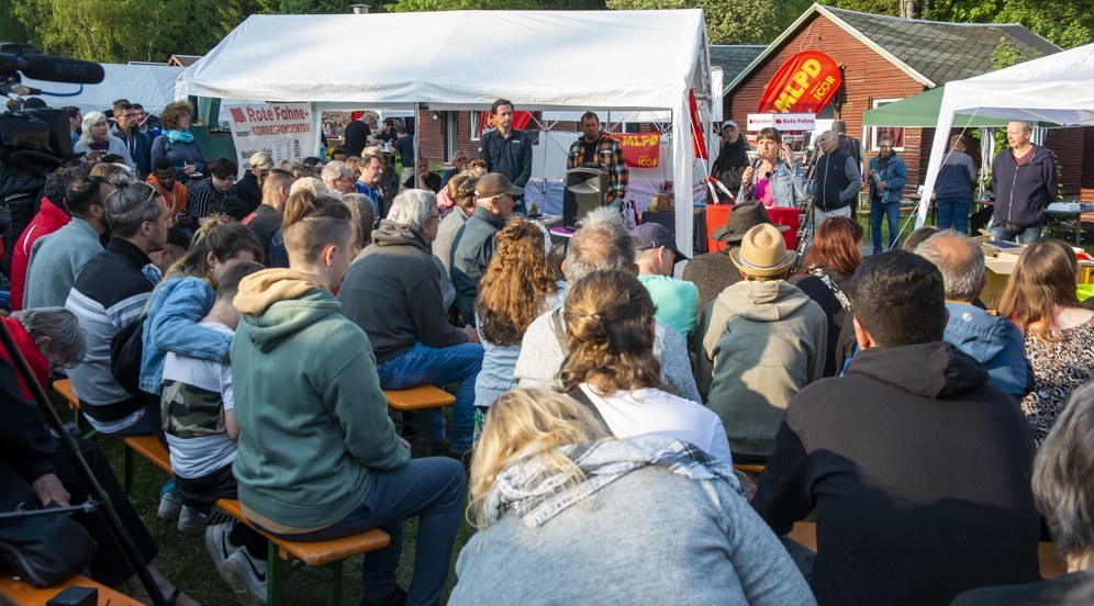 Openair-Veranstaltung mit Gabi Fechtner auf dem Rebellischen Musikfestival