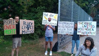 Fake News über Bewohner einer Flüchtlingsunterkunft: Wie sie entstehen – und den Protest herausfordern