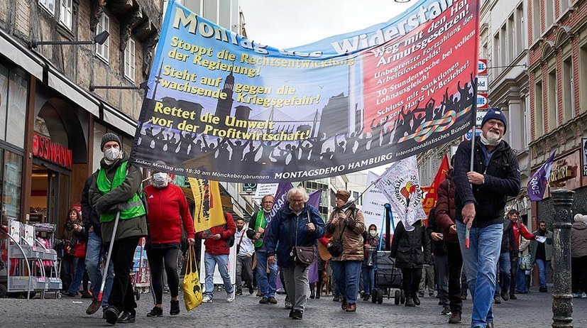 Bundesweite Montagsdemo: Die Stimme des Widerstands