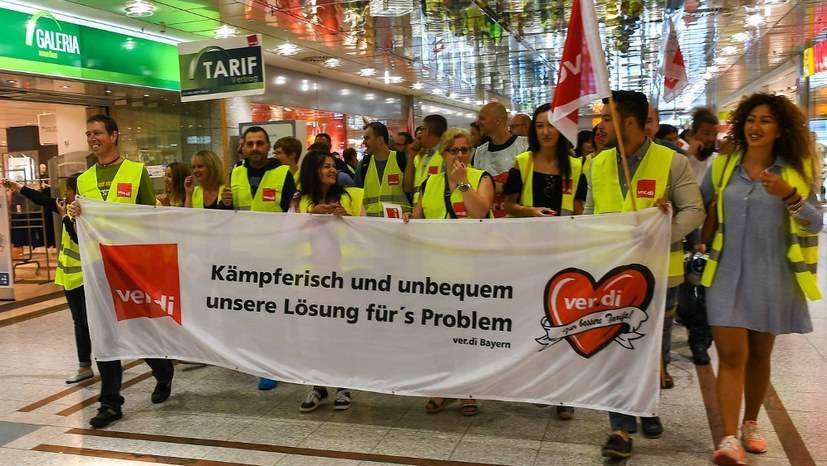 3000 Beschäftigte demonstrierten in Bochum für Reallohnerhöhung
