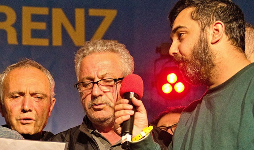 Kamil Kartal, ein mutiger und bescheidener Arbeiterführer, berichtet über die Kämpfe der Bergleute in der Türkei