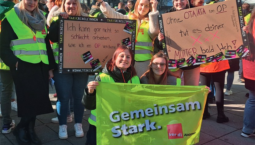 MLPD-Vorsitzende grüßt ver.di-Bundeskongress