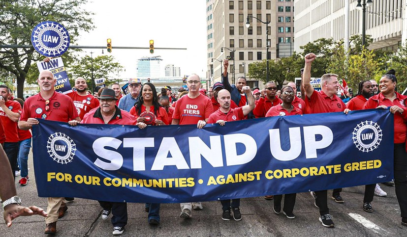 Solidarität mit dem Streik der UAW-Arbeiter