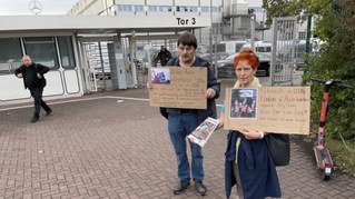 Wir machen den Streik der UAW-Kollegen in den USA bekannt und organisieren den Zusammenhalt