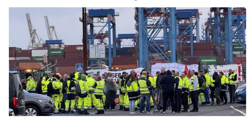 Selbständiger Streik im Hafen: Sofortige Rücknahme des MSC-Geheimdeals! – Unbefristeter Streik aller HHLA-Betriebe, bis alle unsere Forderungen erfüllt sind!