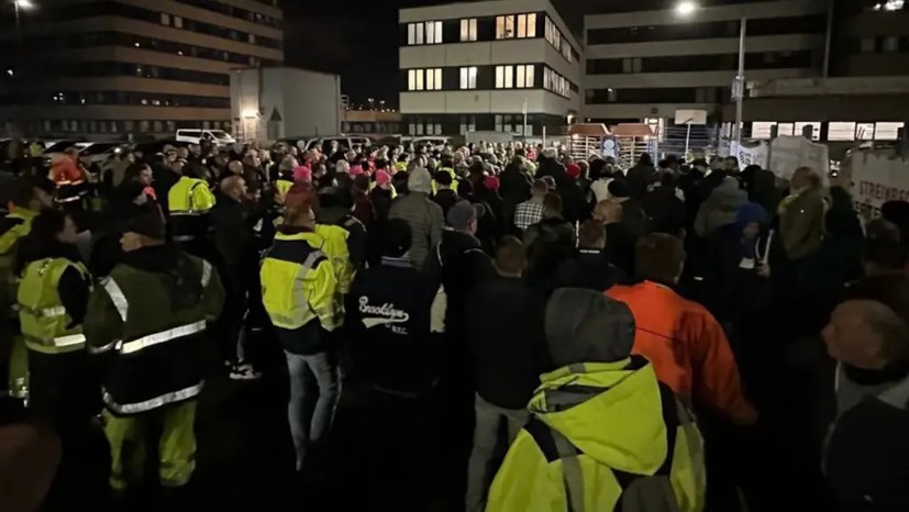 Selbstständiger Streik im Hamburger Hafen abgebrochen: Erhobenen Hauptes! - 8.11.