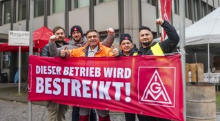 Solidaritätserklärung zum 24-Stunden-Streik der Stahlbelegschaften in Duisburg