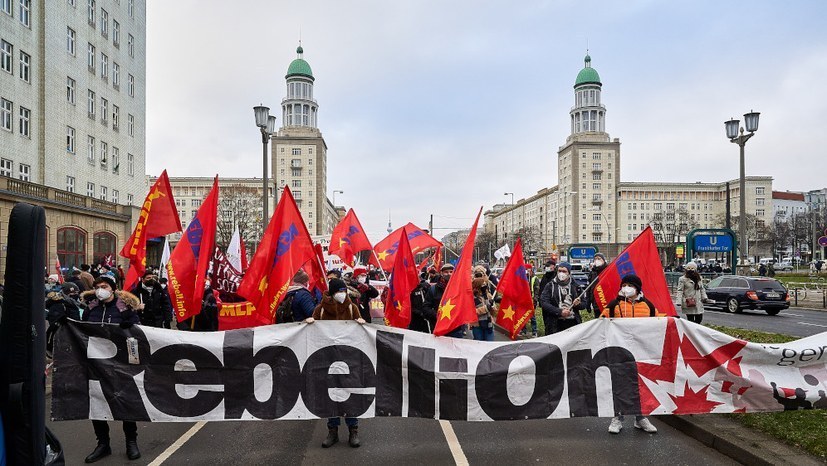 Lenin - Liebknecht - Luxemburg-Aktivitäten in Berlin - Jetzt mit Flugblatt!