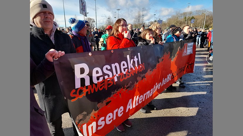 Baden-Württemberg: 2000 beim Protest gegen AfD-Landesparteitag