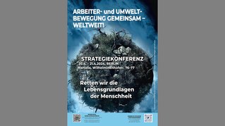 Flyer und Plakat für die Umweltpolitische Strategiekonferenz sind online