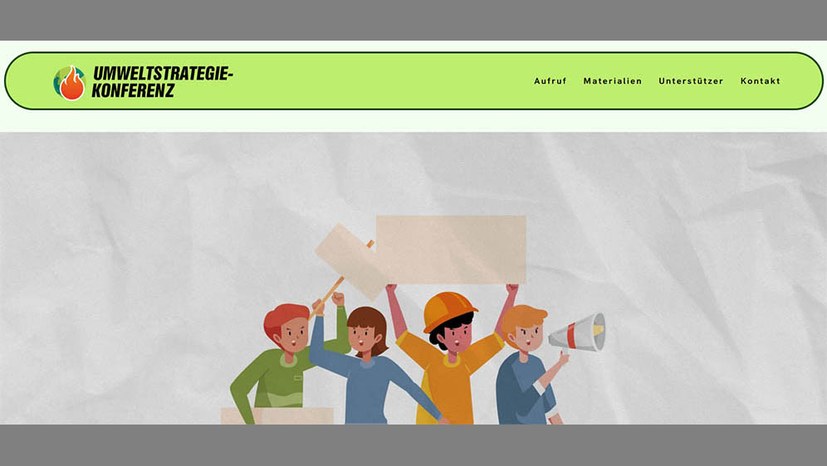 Homepage Strategiekonferenz in neuem Design online