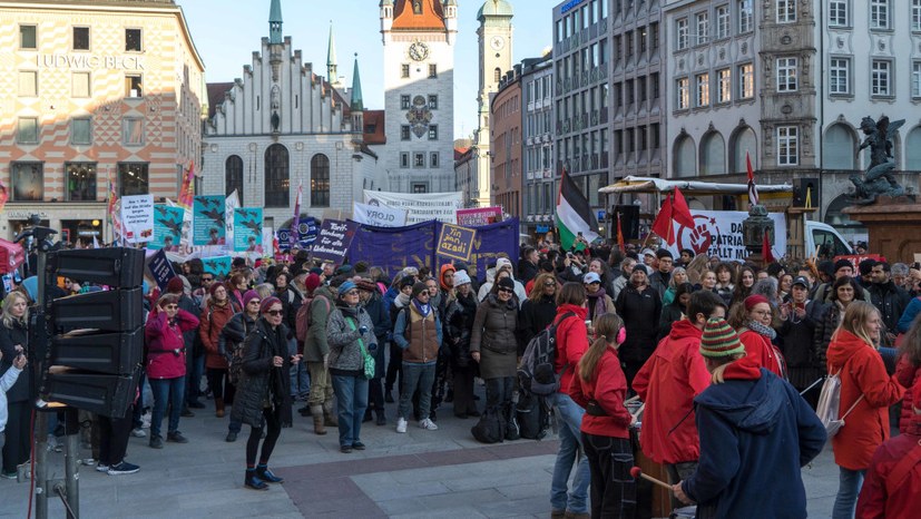 Solidarität mit dem Münchner Aktionsbündnis 8. März