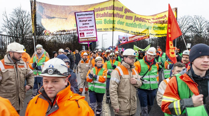 Thyssenkrupp: Selbständiger Streik ist die Antwort, die sie verstehen