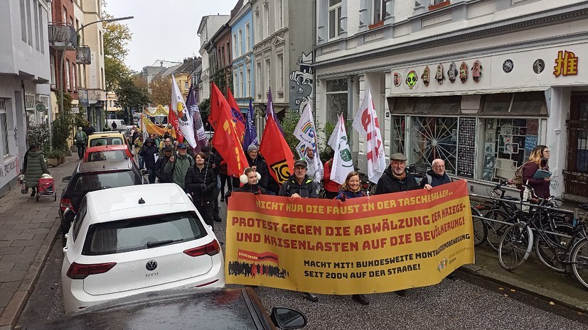 Sozialpolitisches Forderungs- und Kampfprogramm  der Bundesweiten Montagsdemo