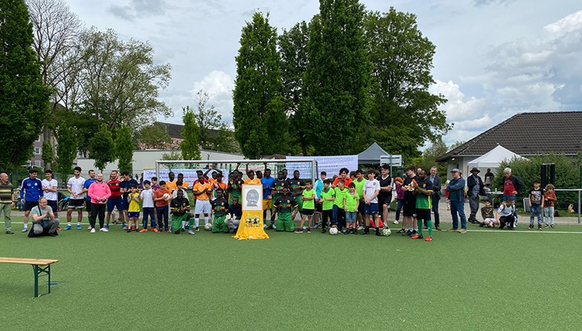 Fußballturnier des Freundeskreises Mouhamed mit zwölf Mannschaften