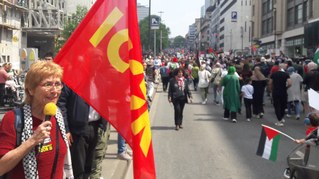 40.000 fordern in Brüssel: "Free, free, free Palestine!"