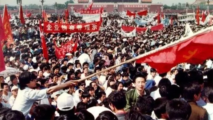 Massaker auf dem Tiananmen-Platz in Peking