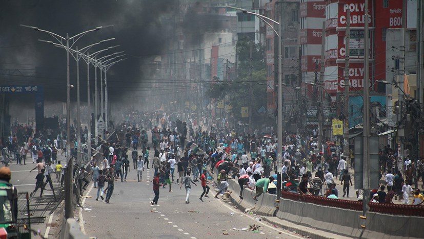 Bangladeschs Regierung schlägt mit faschistoiden Methoden Studentenprotest nieder