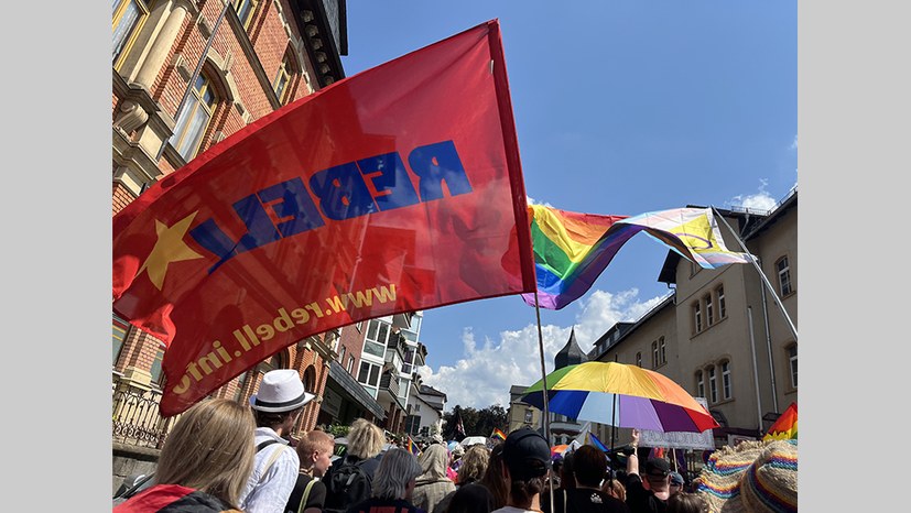 Sommercamp 2024, Tag 1: Begrüßungsfest und Einsatz auf dem Sonneberger CSD