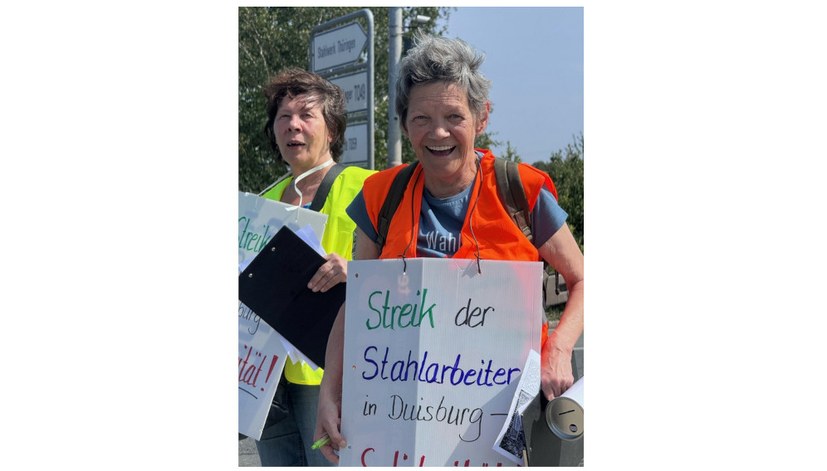 Solidarität mit dem Streik der Stahlarbeiter im Ruhrgebiet